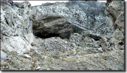 Cave in Lovelock where Lovelock-4 was found.