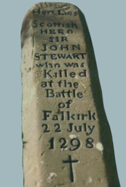 John Stewart of Bonkyll Gravestone - s781.org