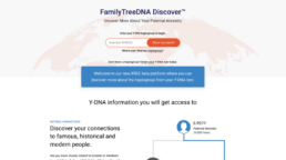 With Discover, you can view different reports like your haplogroup story and notable connections using the confirmed haplogroup from your Big Y-700 test.