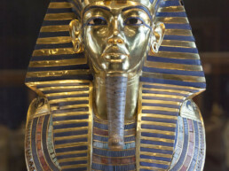 Tutankhamun, also known as King Tut, ascended the throne at age 9 and ruled for 10 years before he died. He was the last of his royal family to rule.