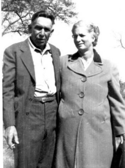 Joel B. Cloud and Ethel Griffin Cloud circa 1949