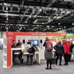 RootsTech 2019 London - FamilyTreeDNA Booth