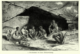 19th Century Africa - San or Bushman Family