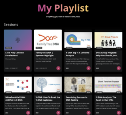 RootsTech 2023 Virtual Playlist