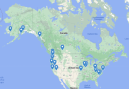 Figure 2: 1732-2023 - Where Me and My Direct Perkins Ancestors Have Lived
