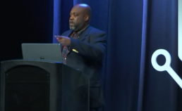 Sherman McRae presenting at RootsTech 2023