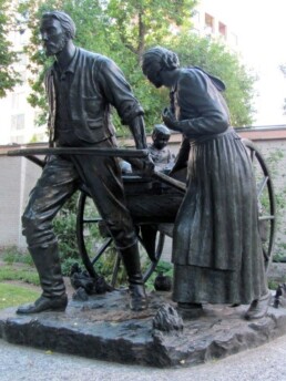 Handcart Pioneer Monument - Celebrating LDS Pioneers Today