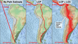 LCP + LCC - Least Cost Corridors Provide Confidence For Paths