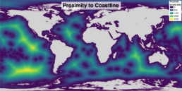 Proximity to Coastline - Modeling the Past Environment that Influenced Human Migration