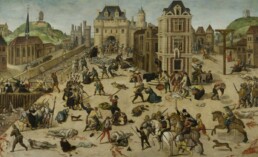 St. Bartholomews Day Massacre - 14th Century to 16th Century Violence Over Religious Beliefs Leads to Exodus of Protestant Hugenot Population