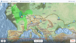 A screenshot of haplogroup R-L21 in Globetrekker