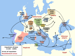 The Sephardim have a deeper and more complex history. Their evidence of their origins is unclear, but fragmentary evidence dates to pre-Roman times.