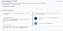 Discover will let you know if your matches Y-DNA haplogroup is on the same ancestral path as yours.