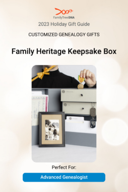 Customized Genealogy Gifts - Family Heritage Keepsake Box Perfect For Advanced Genealogist