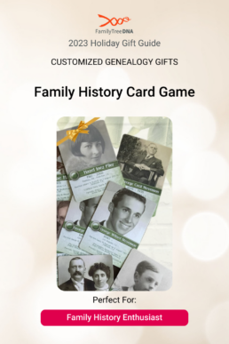 Customized Genealogy Gifts - Family History Card Game Perfect For Family History Enthusiast