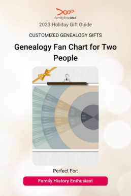 Customized Genealogy Gifts - Genealogy Fan Chart for Two PeoplePerfect For Beginner Genealogist