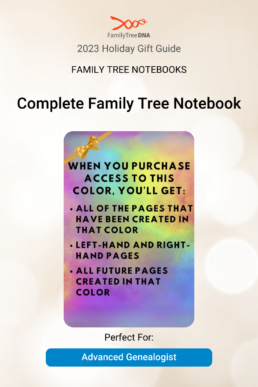 Family Tree Notebooks - Complete Family Tree Notebook Perfect For Advanced Genealogist
