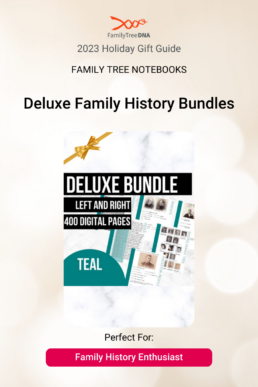 Family Tree Notebooks - Deluxe Family History Bundles Perfect For Family History Enthusiast