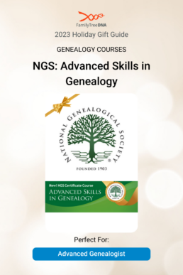 Genealogy Courses_ NGS_ Advanced Skills in Genealogy Perfect For Advanced Genealogist