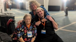 Schelly Dardashti, Jennifer Zinck, and myself at the 15th International Conference on Genetic Genealogy