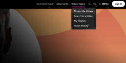 Accessing the RootsTech On-Demand Library is easy. Click on Watch Videos in the top right corner, and then Browse the Library (2)