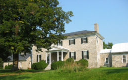 Harewood estate in Charles Town, West Virginia. where George Washington's family remains are buried