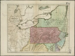 Map of the middle states of America - Norman B. Leventhal Map & Education Center (Boston Public Library)