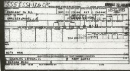 Mabel's Social Security Application - Granddaughter Finds Her Roots with mtDNA and Historical Records