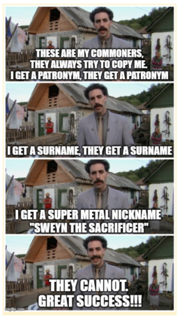 Patronym surname meme