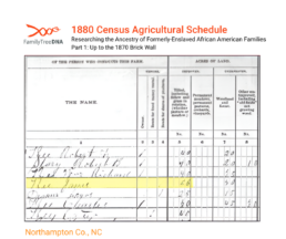 1880 census agricultural schedule
