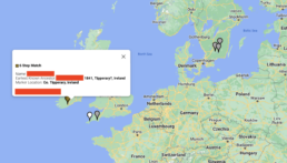 Matches Map screenshot